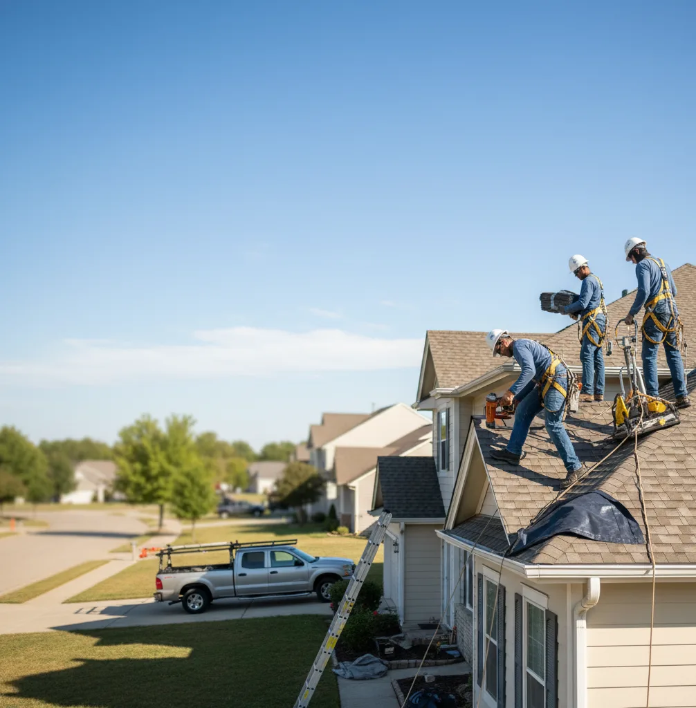 Roof Repair in Singer